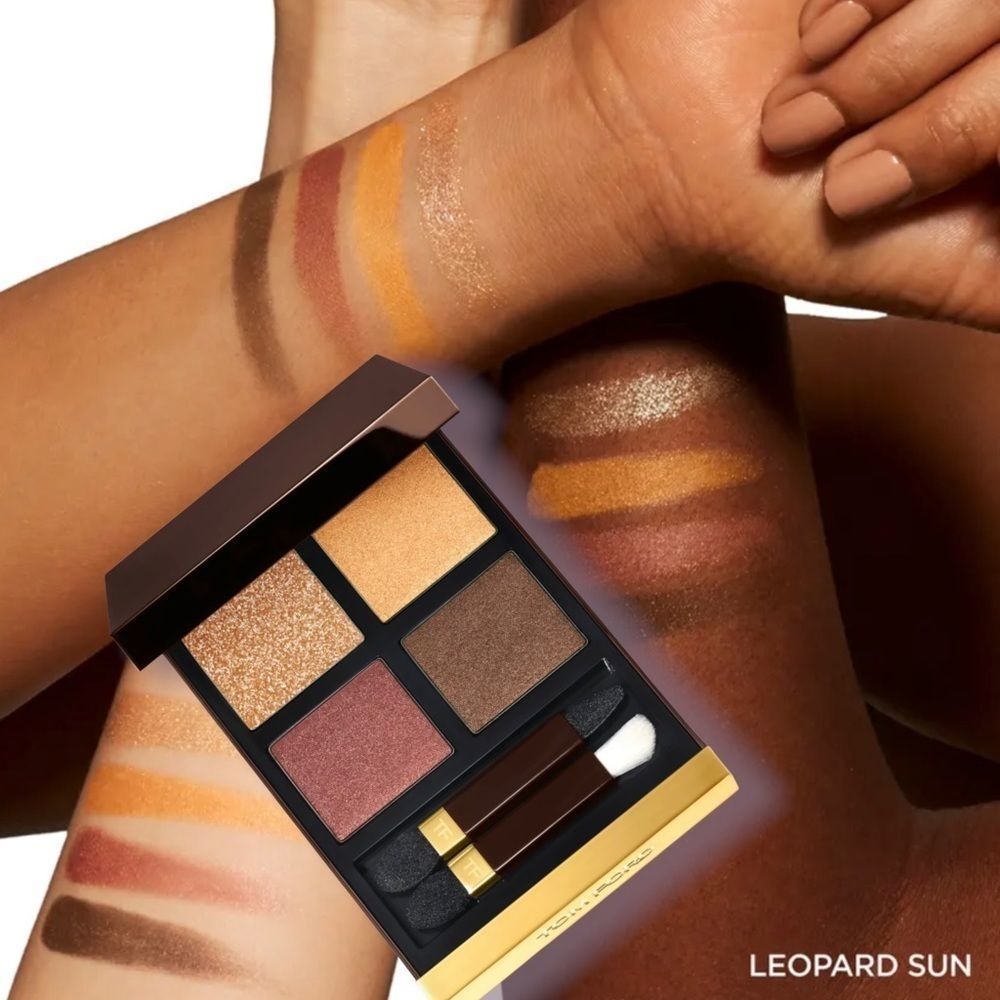 TOM FORD  Neutral colored LEOPARD SUN QUAD PALETTE